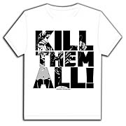 Walking Dead The Governor Kill Them All! White T-Shirt